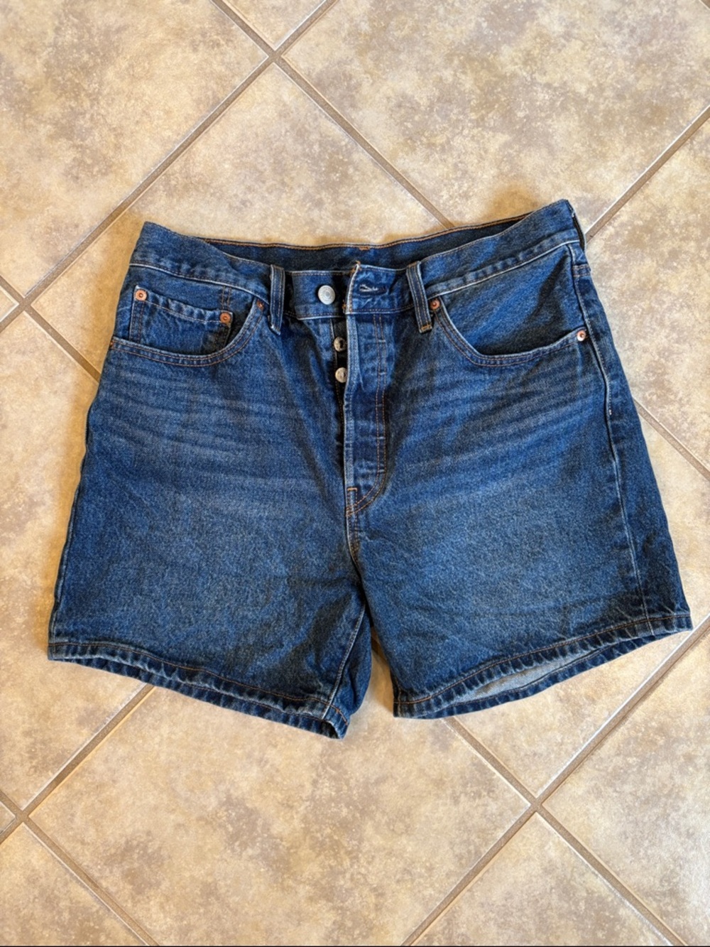 Levi's 501 Button Fly Denim Short